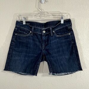Citizens of Humanity Kelly #001 Stretch Low Rise Jean Cut-Off Shorts Size 29